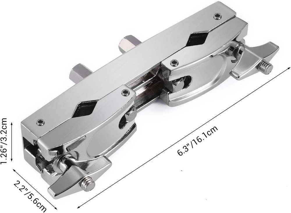 Facmogu Silver Multi-clamp, Adjustable Quick Release Multi-clamp