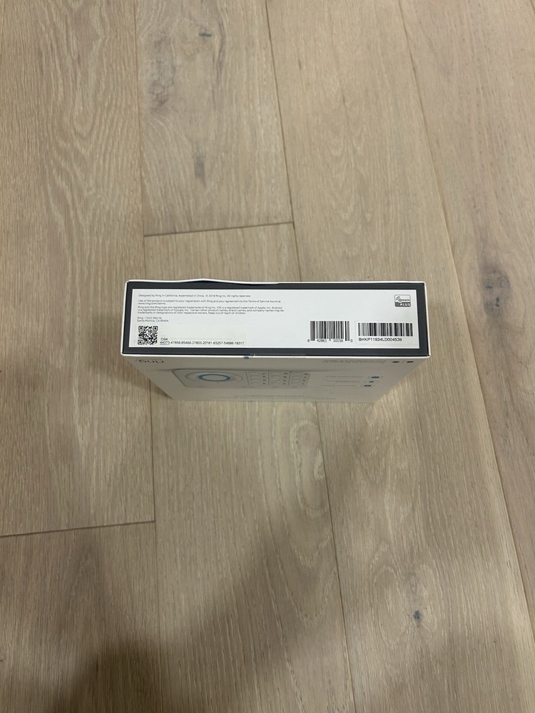 Ring Alarm 1st Generation White Additional Home Security Wireless Keypad; Sealed