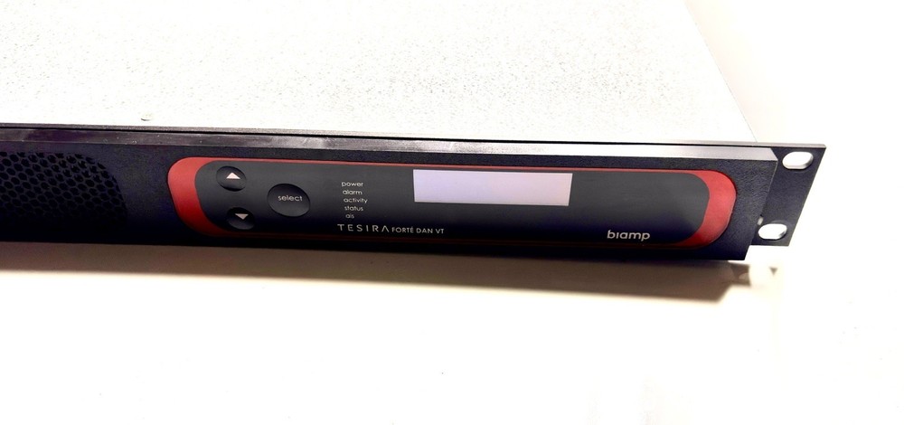 Biamp TesiraFORTÉ DAN VT DSP - Great Condition - Fast Shipping