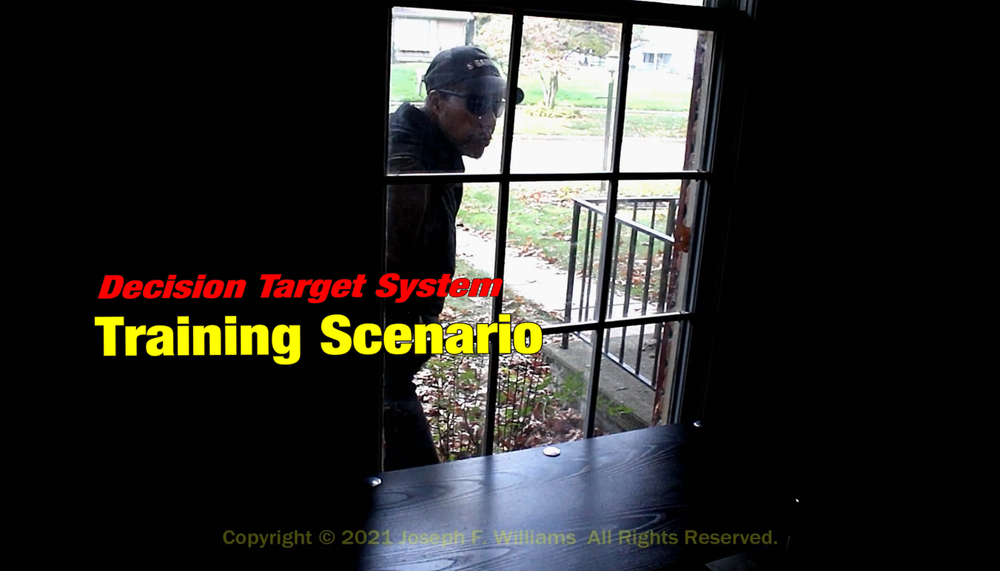 Decision Target System Vol 2 - Dry Fire Laser Training System - 90 Scenarios