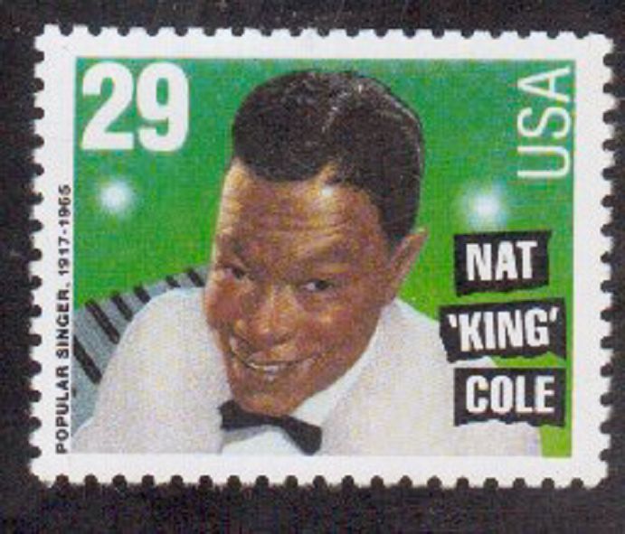 Scott # 2852...29 Cent...Nat King Cole...4 Stamps...