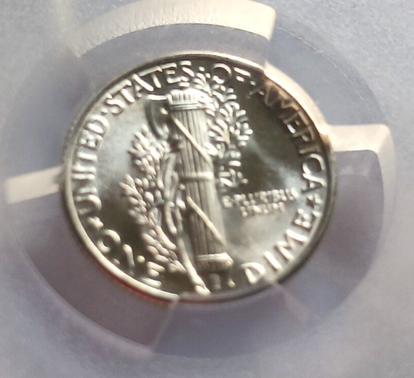 1937 P MERCURY DIME PCGS MS65FB AWSOME