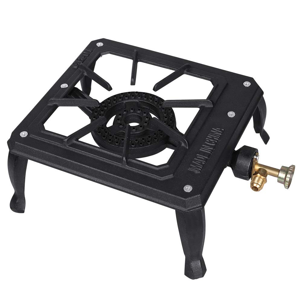 Cast Iron Propane Stove Burner for Camping BBQ