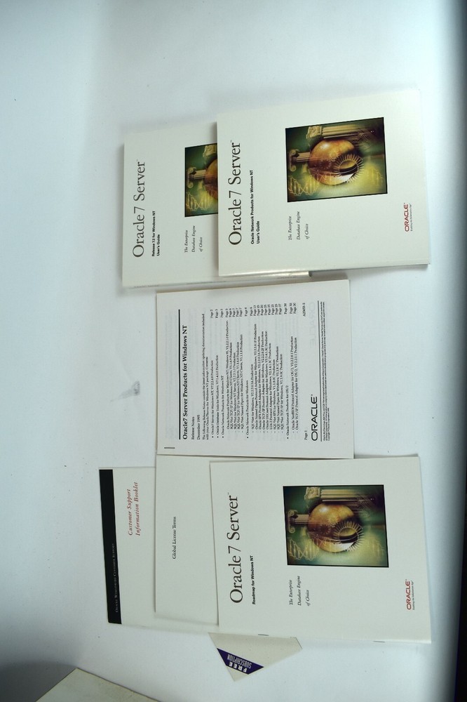 Oracle 7 Server Release 7.2 for Windows NT