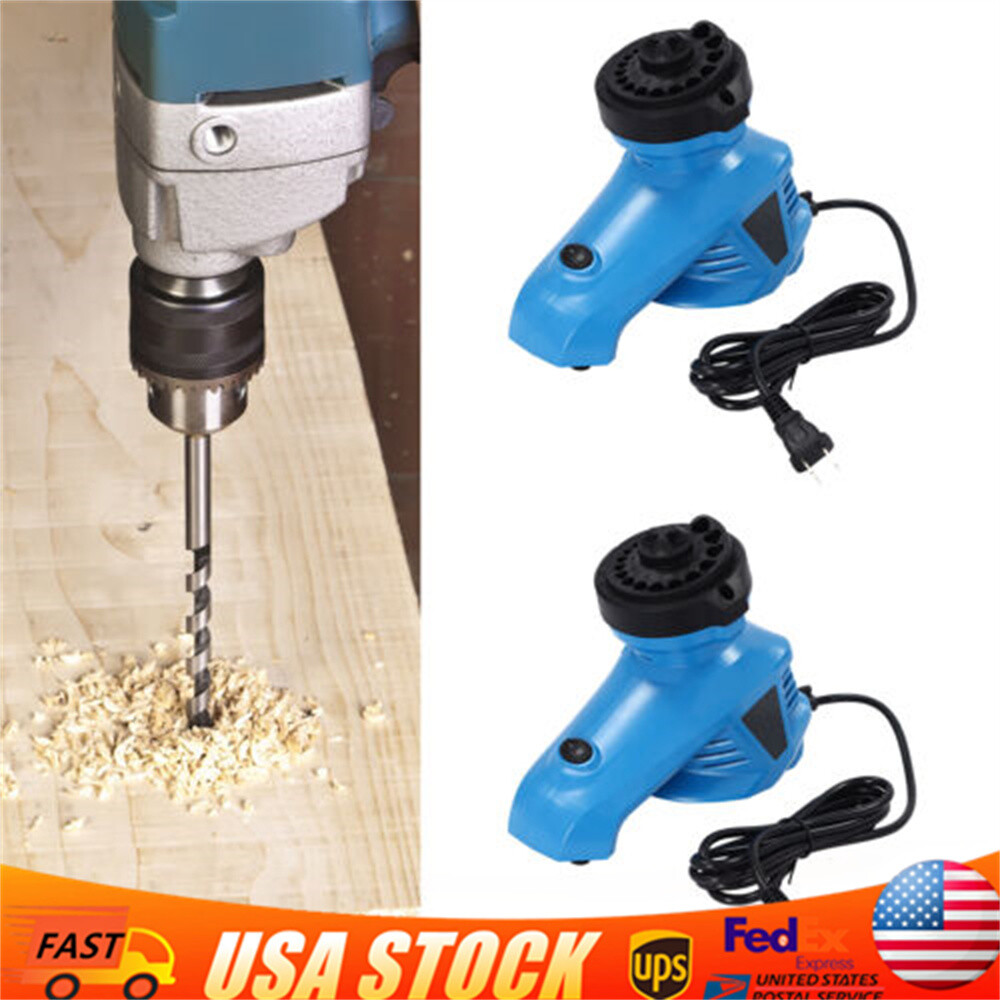 2pcs 3‑12mm Drill Bit Sharpener Grinder Electric Twist Drill Sharpener HighSpeed