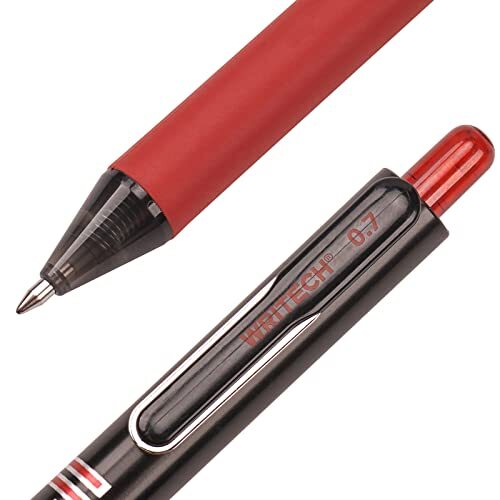 WRITECH Retractable Gel Ink Pens Multi Colored 0.7mm Medium Point Colorful Cl...