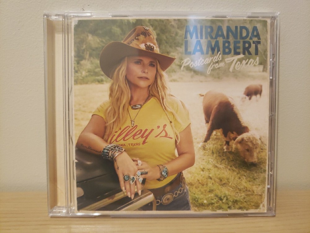 Miranda Lambert Postcards From Texas Autographed CD Signed