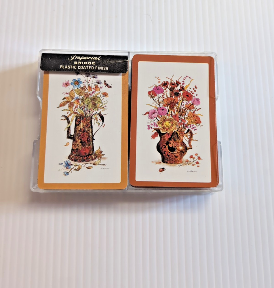 Imperial Bridge Playing Cards Double Deck Plastic Coated Finish