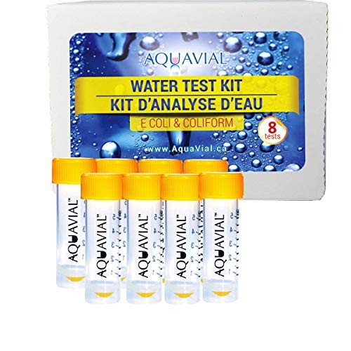 Water Testing Kit - 8 Pack for E. Coli and Coliform Bacteria Detection | 8-pack