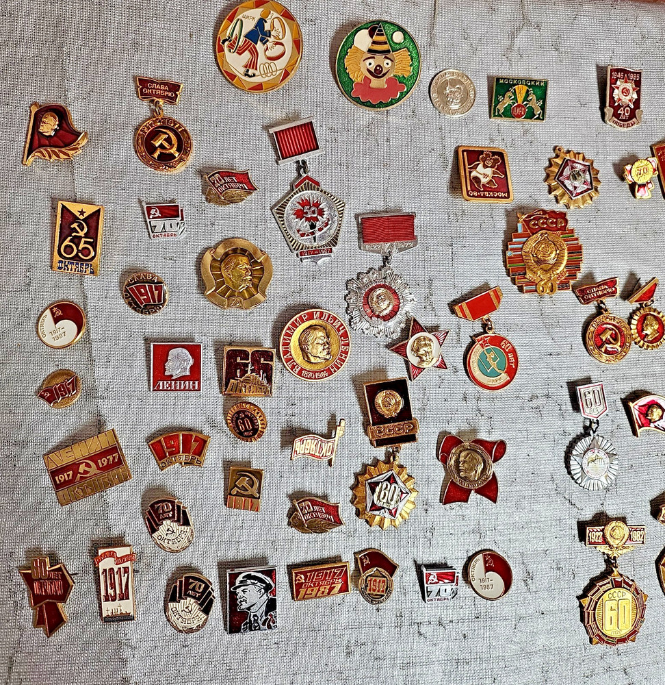 Pins From Stalin Era