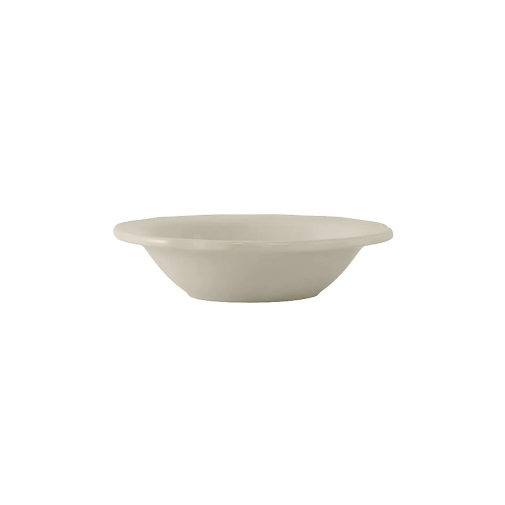 Tuxton China Inc Shell 3 oz. American White/Eggshell Ceramic Grapefruit Dish