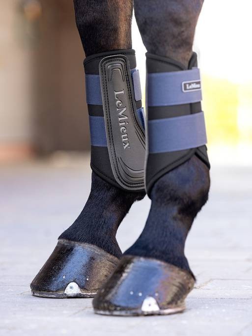 LeMieux Grafter Brushing Boot - Navy