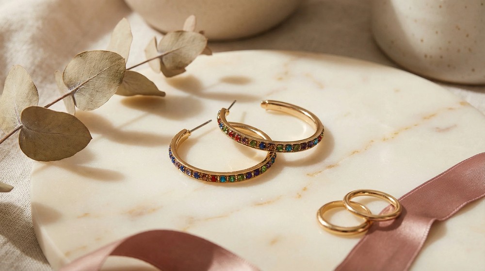 Beaded Colorful Earrings