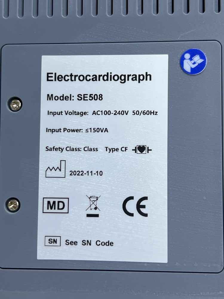 ELECTROCARDIOGRAPH SE508 (FOR PARTS)