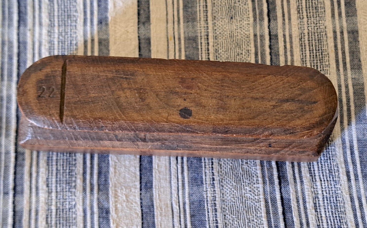 Antique Wood Stamp Printing Block Textile Wall Decorative Art Floral