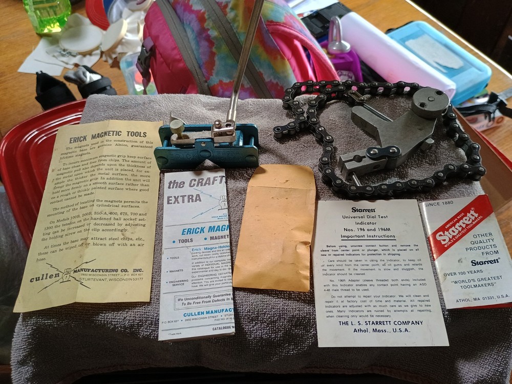 Erick Magnetic Indicator Holder And Chain Holder