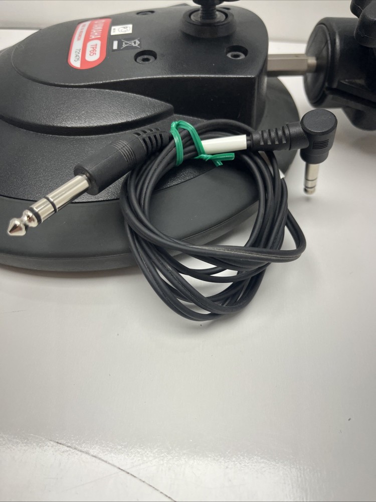 Yamaha TP65 Electronic Drum Trigger Pad w/ Mount Arm – Tested Read Description