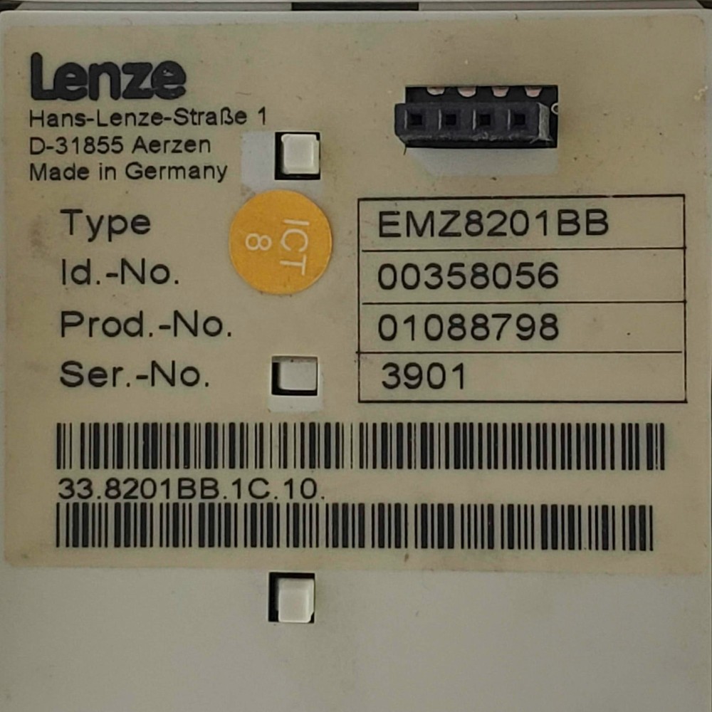 Lenze EMZ8201BB Operating Module