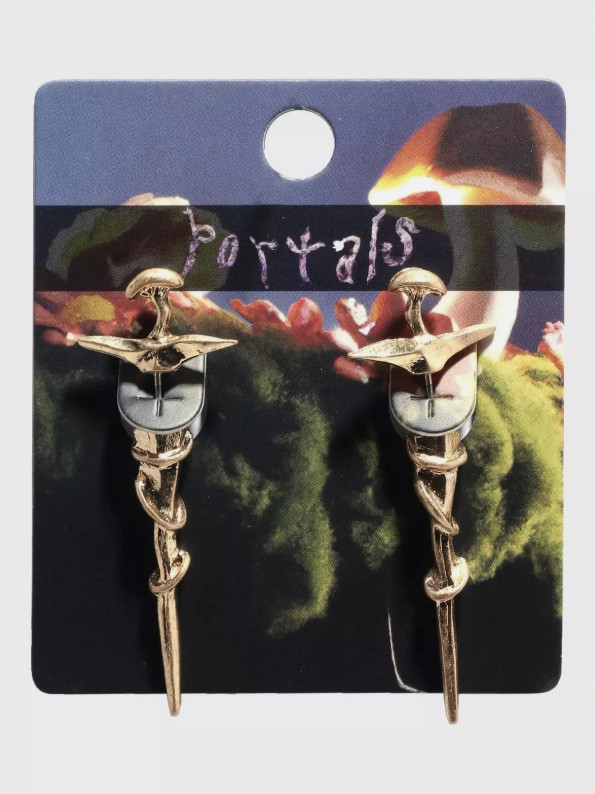 Melanie Martinez Portals Dagger Front Back Earrings Official Licensed