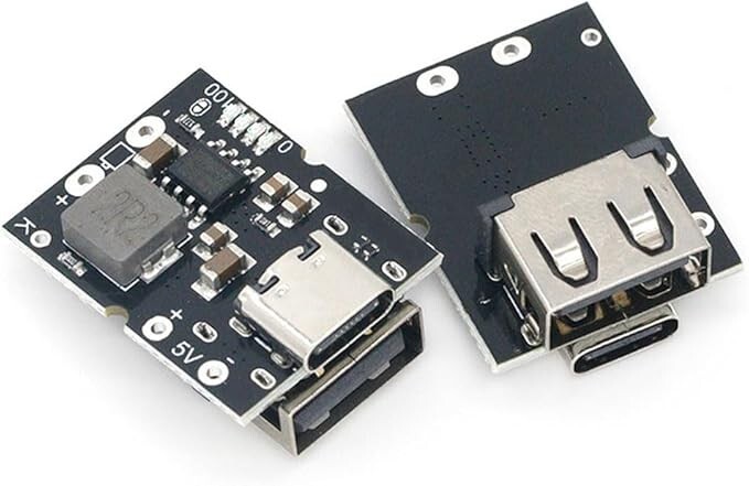 5pcs 5V 2A Charging Discharging Integrated Charging Module USB Type C 4.2V 4.35V