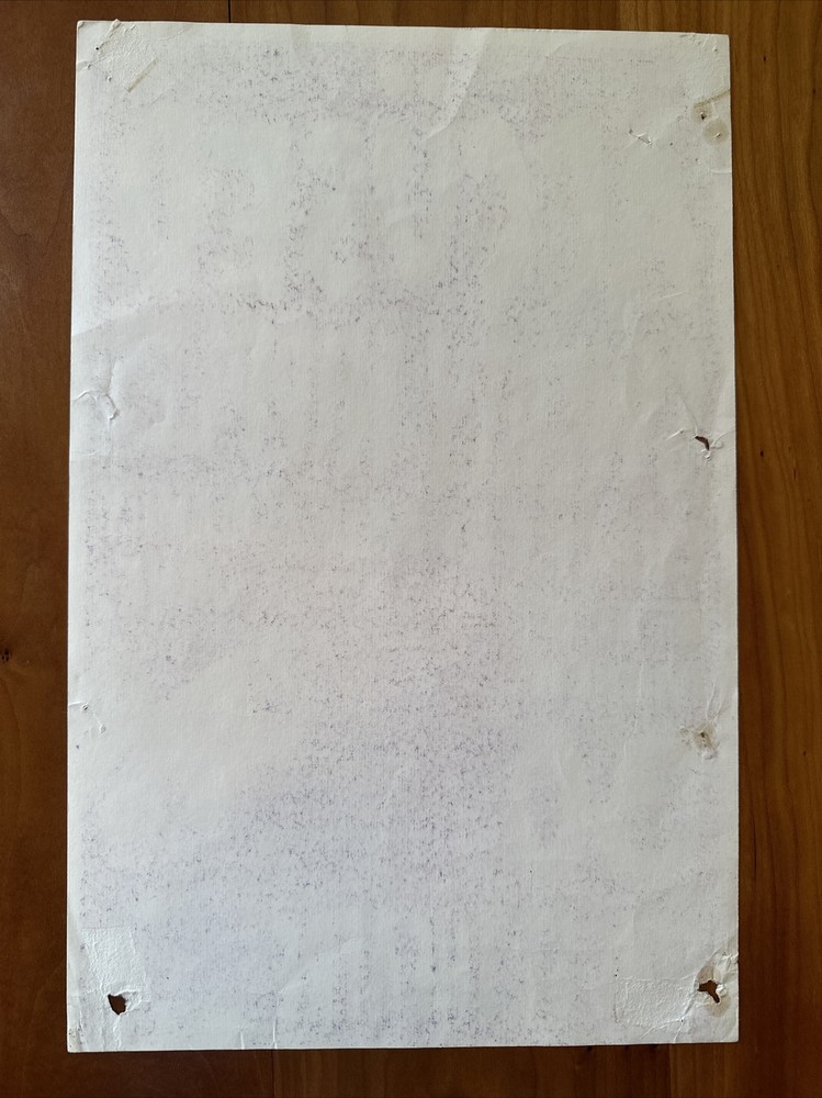 Original 1990 Accused Sweaty Nipples Concert gig Flyer 11x17 offset Hardcore PSC