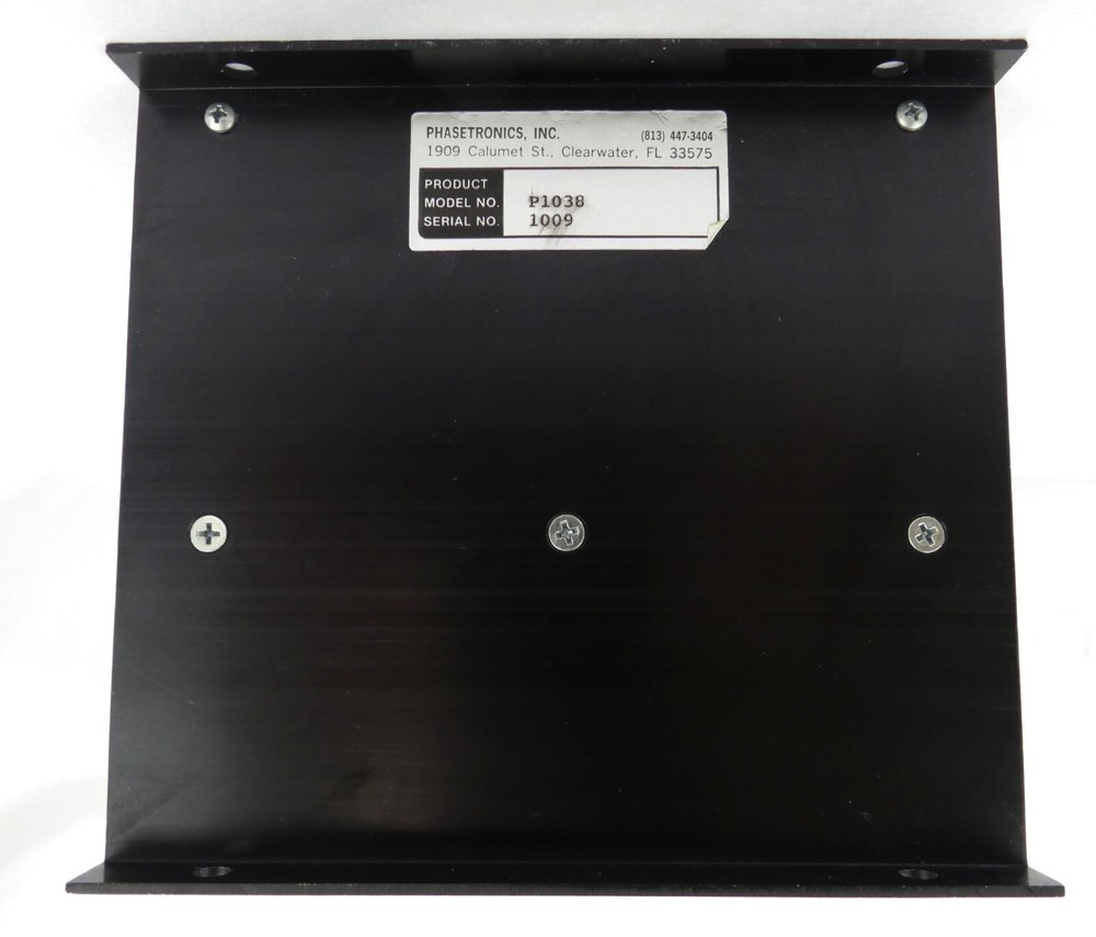Phasetronics P1038 Phase Angle Controller P5000 AMAT 0190-09009 Working