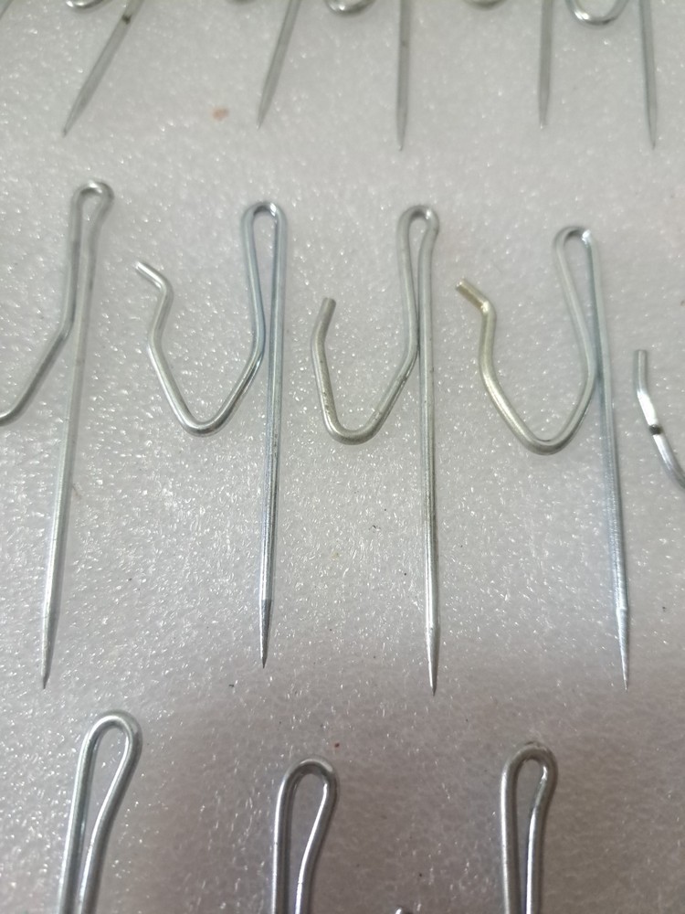 95 Assorted Drapery Pin Hook, Curtain Pin hooks Read Description For Sizes