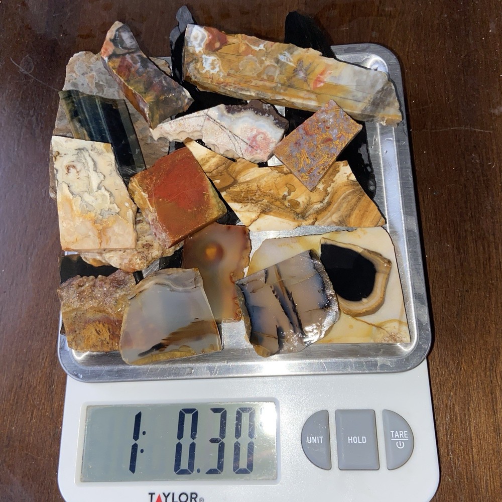 Lapidary Slabs Lot 1 Pound!