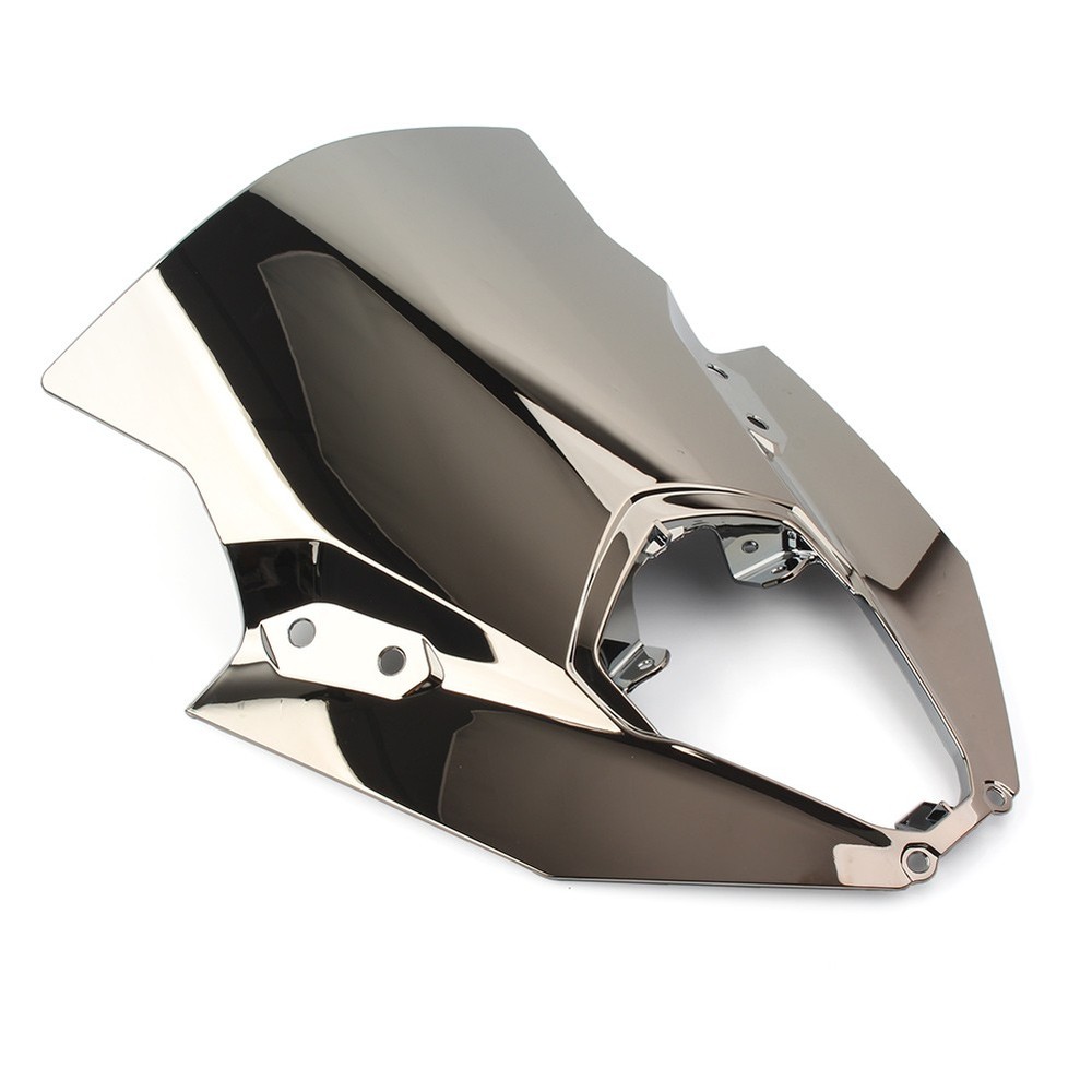 Windshield Windscreen Protector For Kawasaki ER6F Ninja 650 EХ-650 20-23 Silver