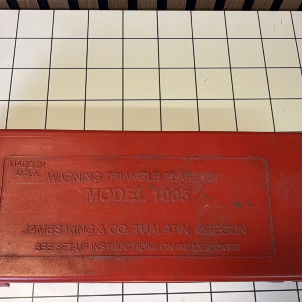 Warning Triangle Flare Kit Emergency Triangle Kit