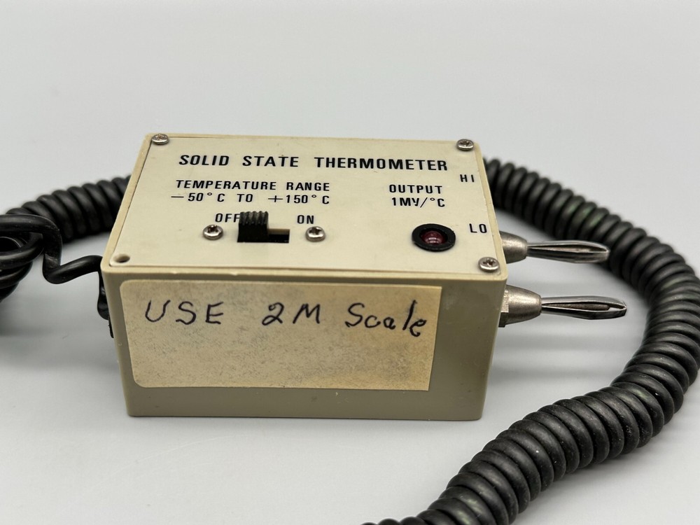 Solid State Thermometer Model TP-001 Unknown Purpose FOR PARTS NOT WORKING!