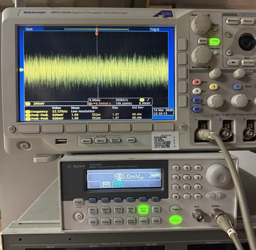 Agilent 33250A 80MHz Arbitrary Waveform Generator Tested READ