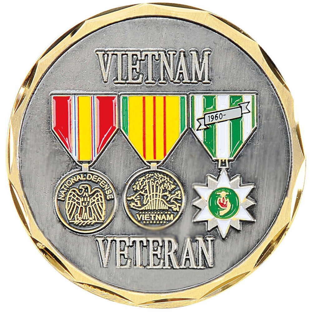 Navy Vietnam Medals Challenge Coin