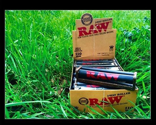 RAW®Hemp Ecoplastic Roller 110mm Adjustable Rolling Machine for King Size Papers