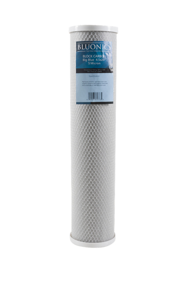 Bluonics Replacement Filter Set for our Triple housing Water System 4.5”x 20”