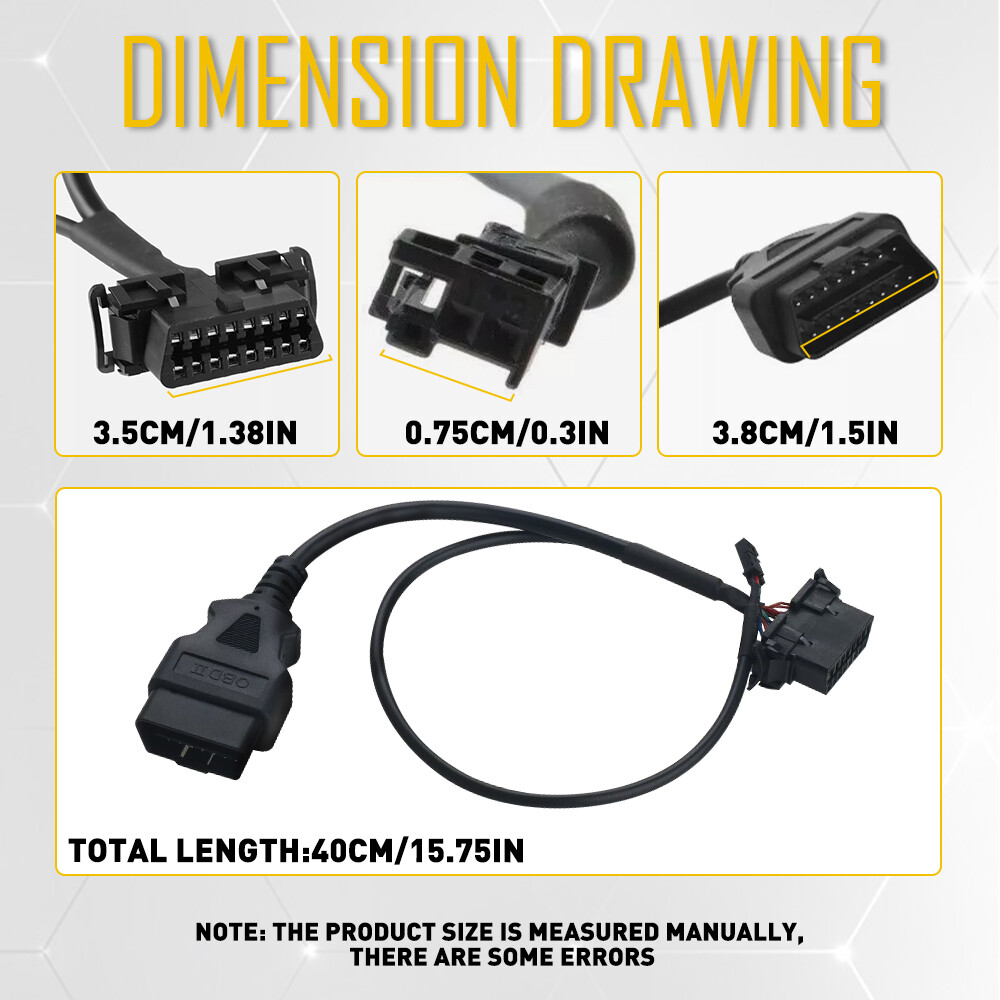 Gateway Security Module Cable Bypass For OBD2 Dodge Ram 1500 2019 2018 2020