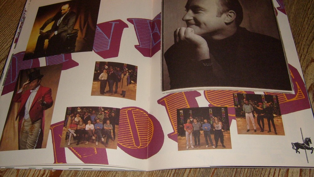 Phil Collins Concert Program 1990 Serious Tour!