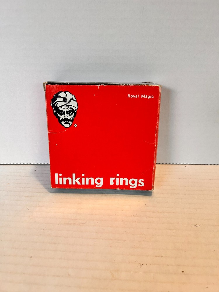 Royal Magic 5" Linking Rings w/Original Box & Instructions