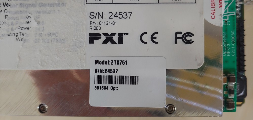 Litepoint Z8751: VSG 6GHz Vector Signal Generator, Untested (24537)
