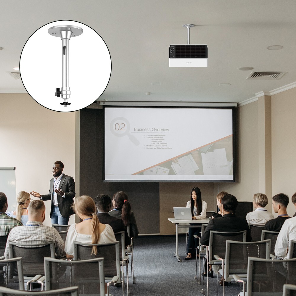 Universal Aluminium Holder LCD Wall Ceiling Bracket Hanger Stand Projector Mount