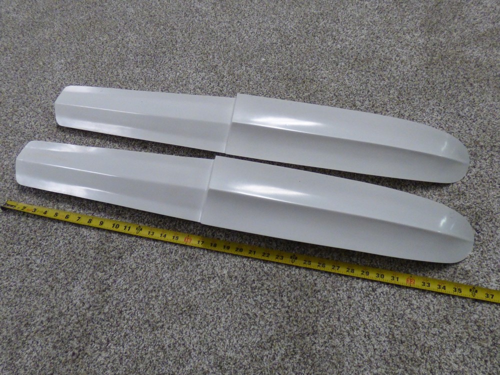 R/C Airplane Lightweight ABS Plastic Floats for Model Floatplanes 35"x5"
