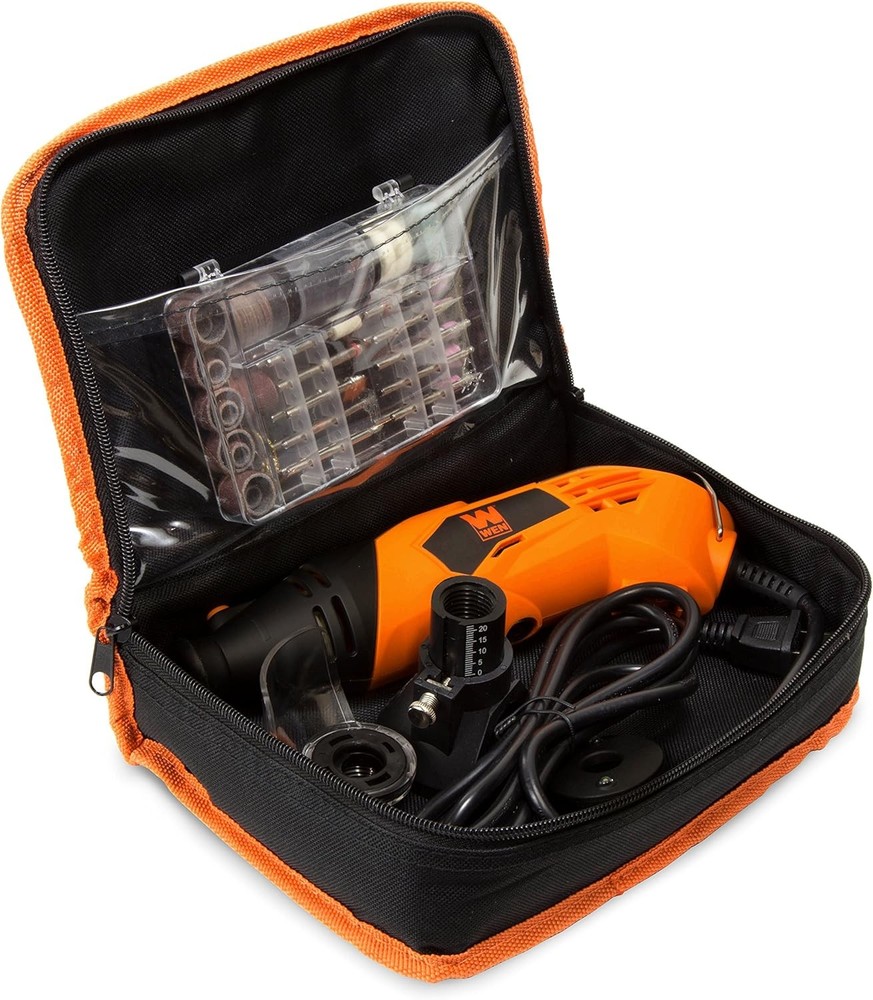 Variable Speed Rotary Tool 1.4 Amp with 100+ Accessories LED Light