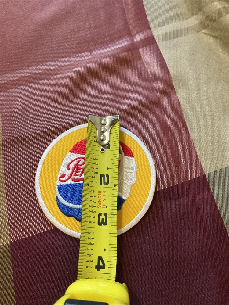🥤🥤Pepsi Embroidered Iron On Patch