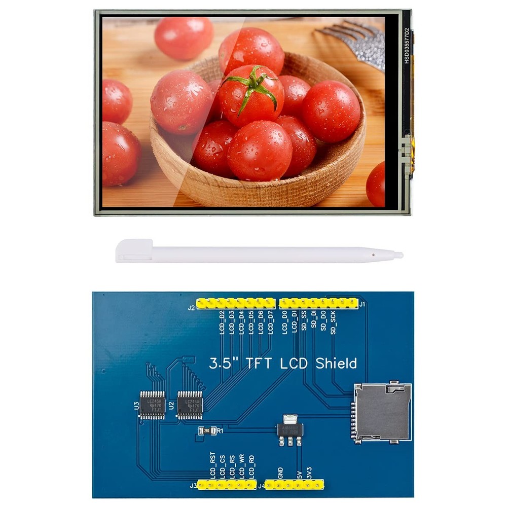 Hosyond 3.5 inch 480X320 TFT Touch Screen Module LCD 3.5" 8-bit Parallel