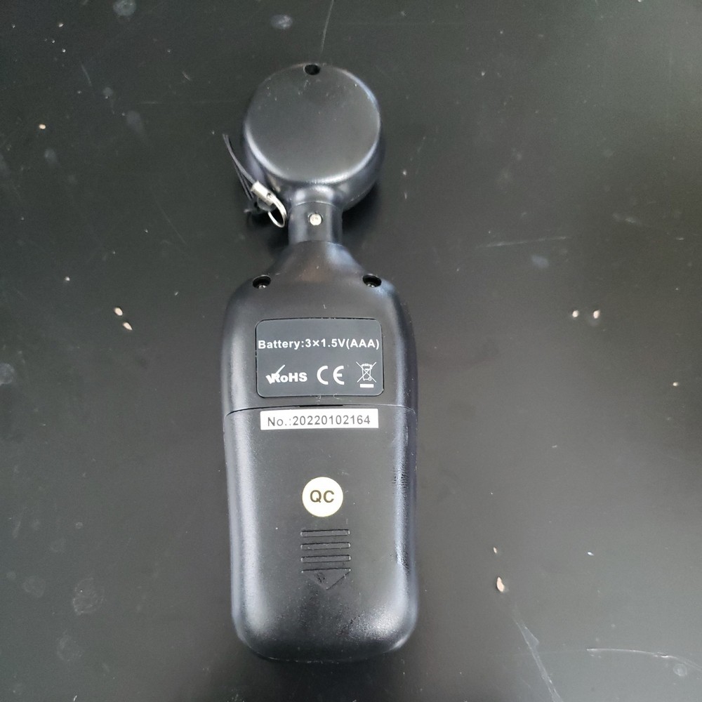 digital Light meter handheld 4 digit color lcd screen