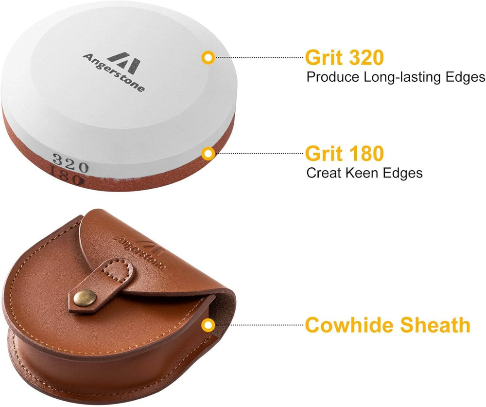 Axe Sharpener - Multipurpose Axe/Hatchet Sharpening Stone Whetstone Blade & Tool