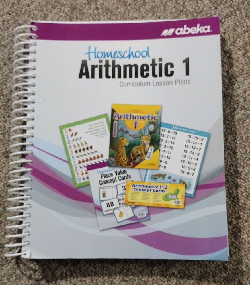 Abeka Arithmetic 1 Lesson Plans