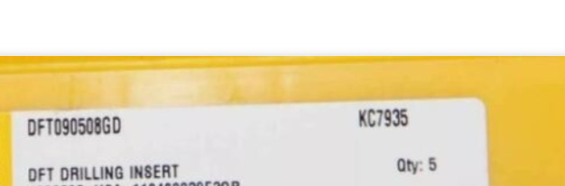 Original cemented carbide blade 5 tablets DFT090508GD KC7935