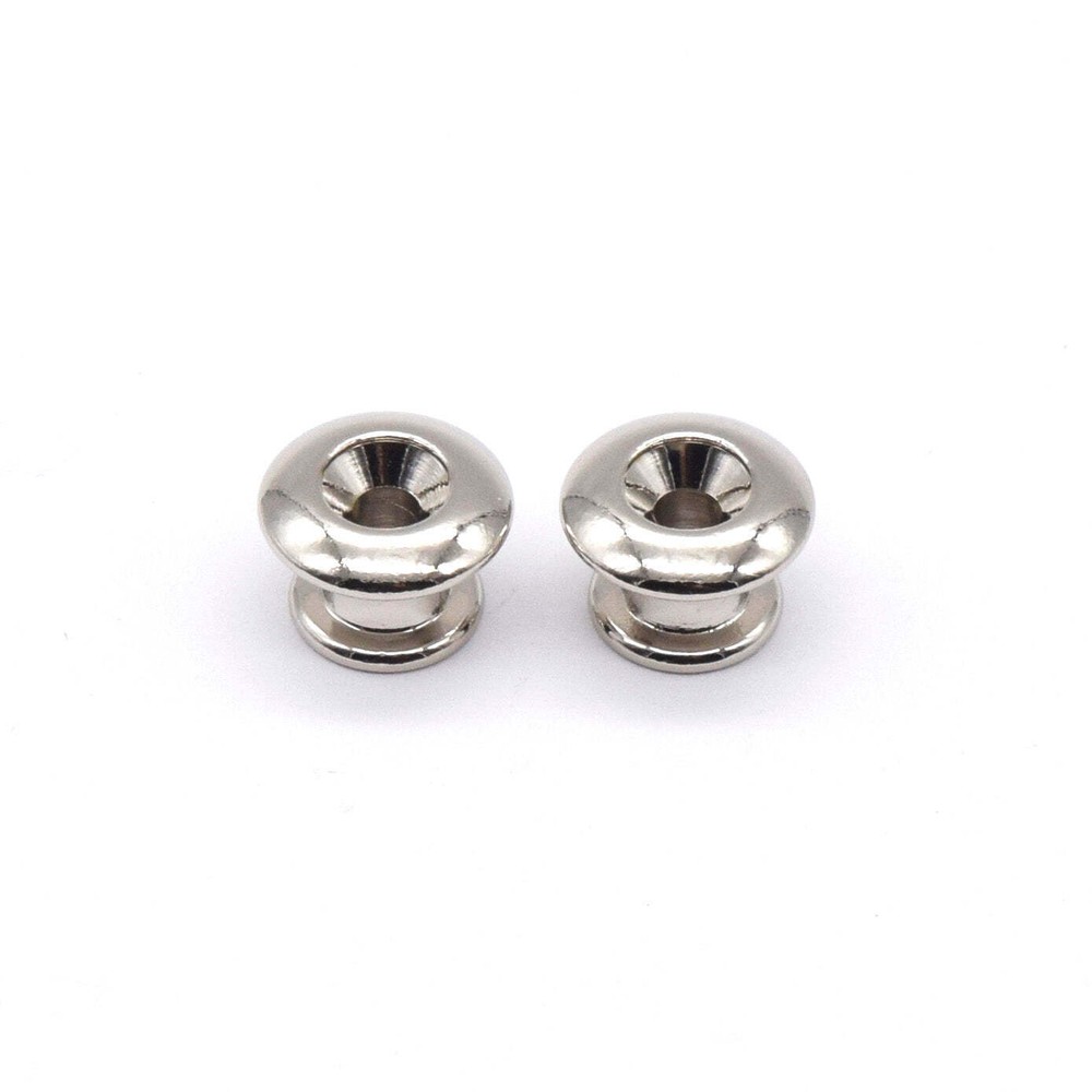 KD By AxLabs Small Strap Buttons (2) Rounded Top - Nickel