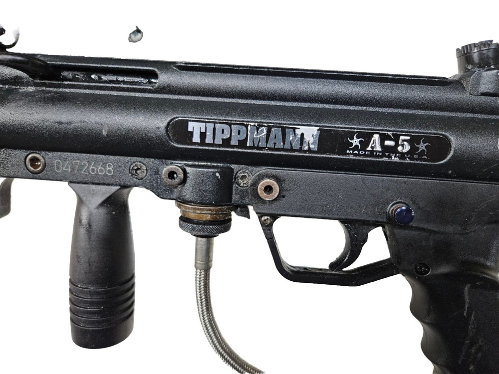 SOLID Performer Tippmann A5 Paintball Gun With Barrel Cyclone Feeder Free Ship